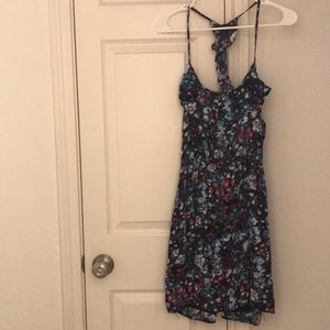 Multi colored floral dress